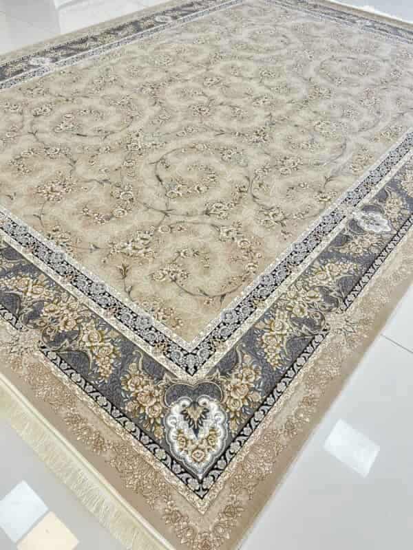تصویر 4 از قیمت خرید فرش بدون ترنج کرمی با فروش عمده